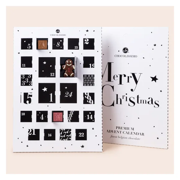 Adventskalender Black & White