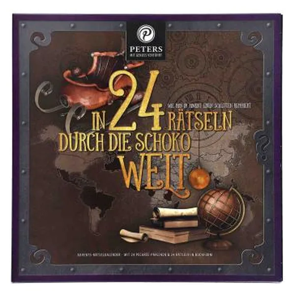 Peters Adventskalender 'In 24 Rätseln durch die Schokowelt'