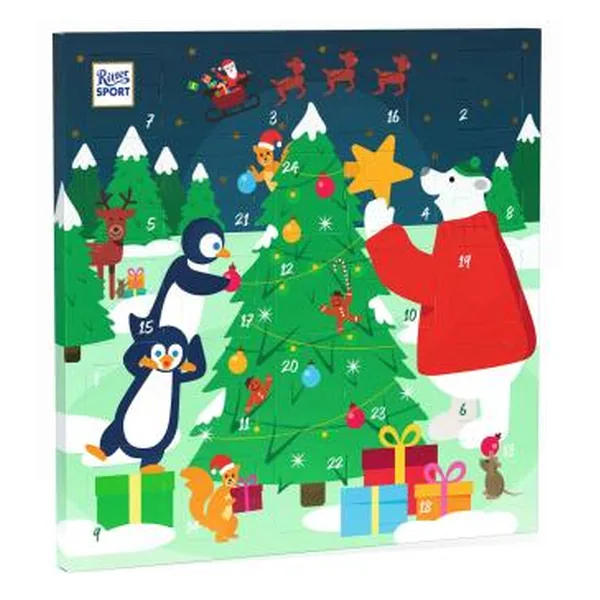 Ritter Sport Quadrat Adventskalender
