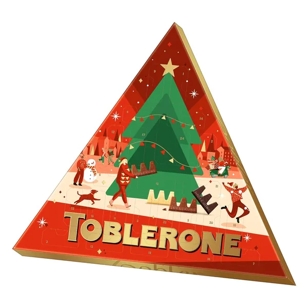 Toblerone Adventskalender mit Mini-Toblerone