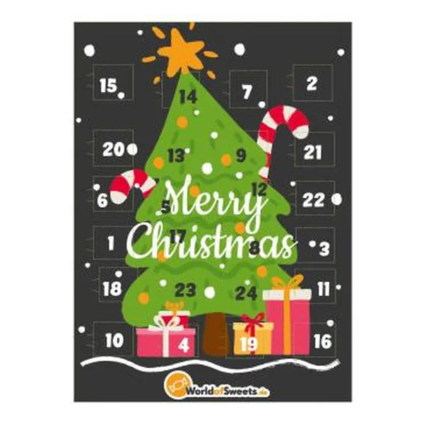 World of Sweets Adventskalender 'Merry Christmas'
